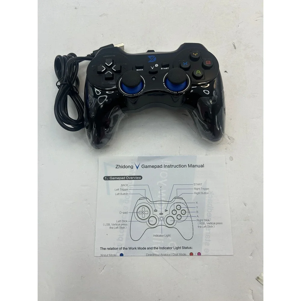 IFYOO Zhidong V Gamepad Wired USB Controller PC Black OS